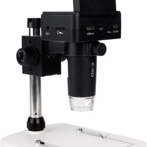 Veho Discovery DX-3 2-in1 USB Digital 12MP Portable Microscope & Telescope | x1600 Magnification | Photo/Video Capture | 2.4" LCD Screen | Rechargeable Battery | HDMI | Micro SD Card (VMS-008-DX3)