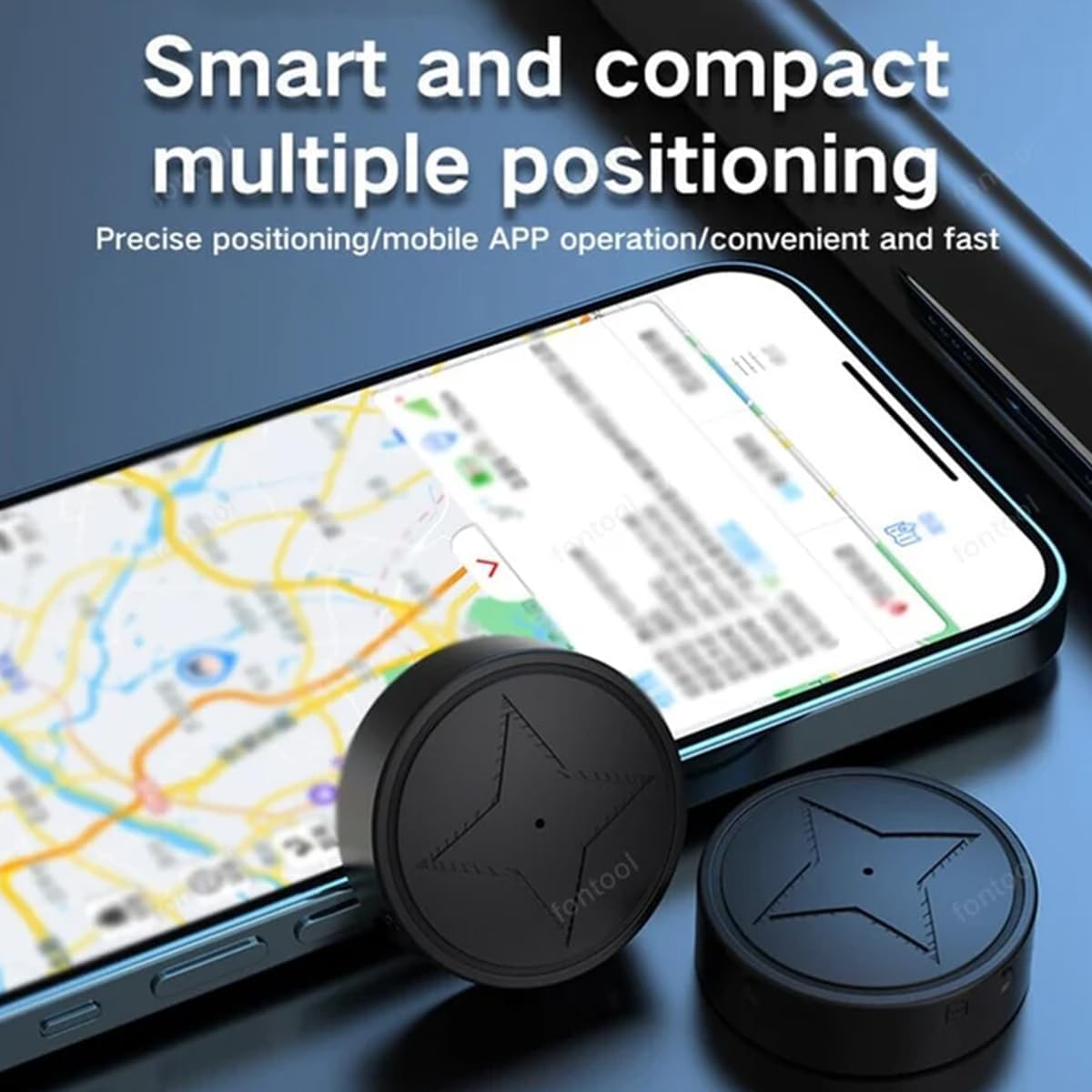 GPS Tracker for Vehicles, No Subscription, GPS Strong Magnetic Vehicle Anti-Lost Tracker, Smallest GPS Tracker Locator Real Time, Anti-Theft Micro GPS Tracking Device with Free App, 2024 Upgraded - Image 7
